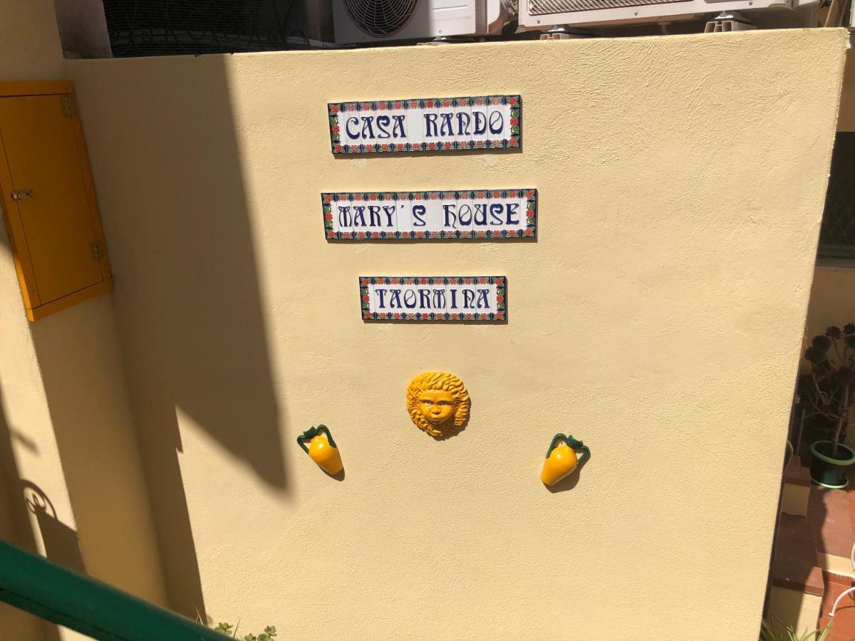 Casa Rando Mary'S House Lejlighed Taormina Eksteriør billede